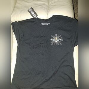Black Rifle Coffee Company Small Womens Tee with Sunburst